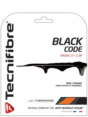 Tecnifibre tenis žica Black Code - Fire