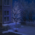 Božićno drvce s 1200 LED žarulja plavo svjetlo 400 cm