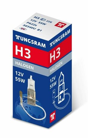 Tungsram (GE) Basic 12V - žarulje za glavna svjetlaTungsram (GE) Basic 12V - bulbs for main lights - H3 H3-TUNG-1