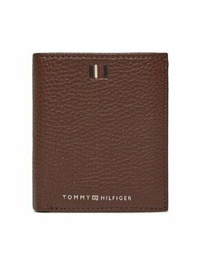 Veliki muški novčanik Tommy Hilfiger Th Central Trifold AM0AM11851 Dark Chestnut GT8