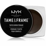 NYX Professional Makeup Tame &amp; Frame Tinted Brow Pomade vodootporno gel za obrve i pomada 5 g nijansa 05 Black za žene