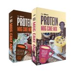 GymBeam Protein Mug Cake Mix 500 g vanilla with blueberry pieces