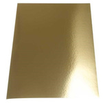 Metalik zlatni dvostrani ukrasni papir 50x70cm