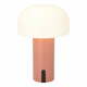 Bijela/ružičasta LED stolna lampa (visina 22,5 cm) Styles – Villa Collection