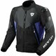 Rev'it! Jacket Control H2O Black/Blue XL Kožna jakna