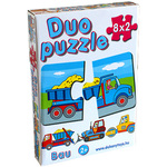 DUO Puzzle radnim strojevima - D-Toys
