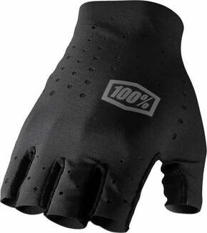 100% Sling Bike Short Finger Gloves Black S Rukavice za bicikliste