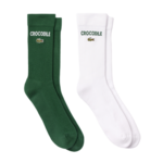 Čarape za tenis Lacoste Unisex Sock 2P - green/white