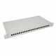 NFO-PAN-60002 - NFO Patch Panel 1U 19 - 24x SC Simplex LC Duplex, Closed, 1 tray - NFO-PAN-60002 - NFO Patch Panel 24 SC Simplex LC Duplex - Weight 2 kg Number of trays 1 Tray capacity 12 24 welds Maximum number of adapters 24 SC Simplex, LC...
