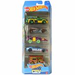 Hot Wheels: City automobilići set od 5 komada - Mattel