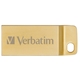 Pendrive, 32GB, USB 3.0, VERBATIM "Exclusive Metal" zlatni