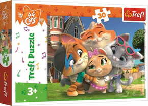 44 mačka 30-dijelni puzzle - Trefl