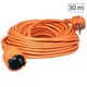 home Produžni strujni kabel 1 utičnica, 30m, H05VV-F 3G 1,5mm² - NV 2-30/OR/1.5
