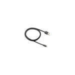 CANYON Charge &amp; Sync MFI flat cable, USB to lightning, certified by Apple, 1m, 0.28mm, Dark gray CNS-MFIC2DG