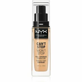 NYX Professional Makeup Can't Stop Won't Stop puder za normalnu kožu 30 ml nijansa 7.5 Soft Beige