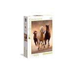 Clementoni slagalica Running Horses, 1000 komada, 39168