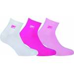 Fila F9303 Socks Quarter Plain 3-Pack Pink Panther 39-42