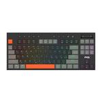 MS ELITE K-703C, mehanička, Red switch, US ANSI, gaming tipkovnica, veličina 98%, RGB, žičana, crna, MSP10042