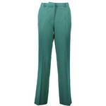 GANT WOMEN'S GREEN TROUSERS zelena