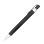 Kemijska olovka Malmo, metalna, crna