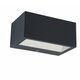 LUTEC 5189113118 | Gemini Lutec zidna svjetiljka oblik cigle 1x LED 700lm 3000K IP54 antracit siva, prozirno
