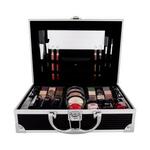 2K All About Beauty Train Case Black kofer dekorativne kozmetike 60.2 g