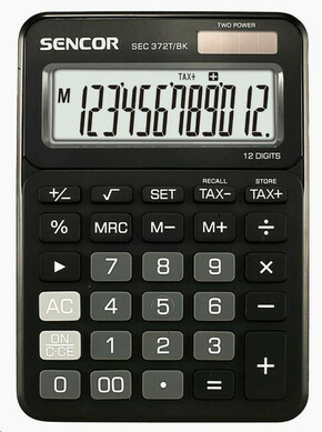 Sencor kalkulator SEC 372T / BK