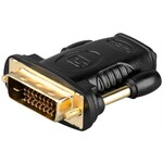 Adapter GOOBAY, HDMI (Ž) na DVI-D (M), bulk