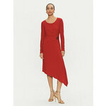 Joseph Ribkoff Koktel haljina 243153 Crvena Regular Fit