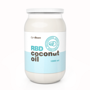 GymBeam RBD kokosovo ulje 1000 ml