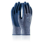 Natopljene rukavice ARDON®NATURE TOUCH 07/S - s prodajnom etiketom - plave | A8081/07-SPE