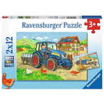 Ravensburger slagalica Rad na farmi, 2 x 12 dijelova (7616)