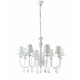 FANEUROPE I-ARTHUR/8 | Arthur-FE Faneurope luster svjetiljka Luce Ambiente Design 8x E14 bijelo, kristal