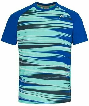 Head Topspin T-Shirt Men Royal/Print Vision M Majica za tenis