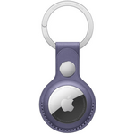 Apple AirTag Leather Key Ring Wisteria