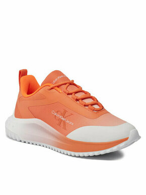 Tenisice Calvin Klein Jeans Eva Runner Low Lace Mix Sat Wn YW0YW01456 Coral Rose/Bright White 0JJ