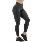 Nebbia High Waist &amp; Lifting Effect Bubble Butt Pants Black S Fitness hlače