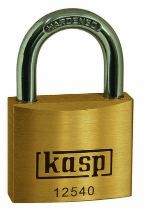 Kasp K12540 lokot 40 mm različito zatvaranje zlatno-žuta zaključavanje s ključem