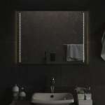 vidaXL LED kupaonsko ogledalo 80x60 cm