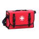 Medicinska torba za prvu pomoć crvena prazna, 270x170x100mm