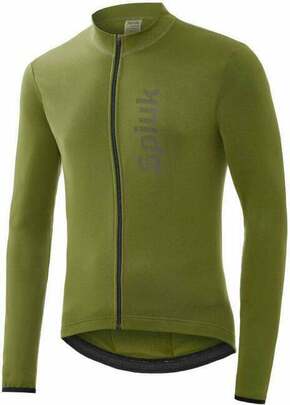 Spiuk Anatomic Winter Jersey Long Sleeve Dres Khaki Green 3XL