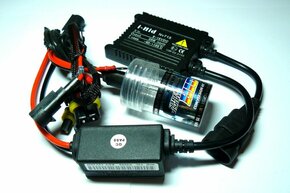 EK Lighting MOTO Super Slim Xenon HID kit 12V - H1 - 6000K - hladno bijela - bez releja za akumulator MHK-S-H1-6000