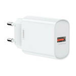 Wall charger Remax, RP-U72, USB, 22.5W (white)