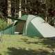 vidaXL Šator za kampiranje za 6 osoba zeleni 576x238x193 cm taft 185T