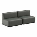 Tamno sivi vrtni modularni kauč 204 cm Straw – Sit Sit