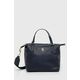 Torbica Tommy Hilfiger Poppy Plus Small Tote AW0AW15592 Space Blue DW6