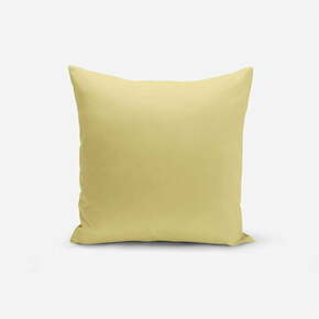 Žuta jastučnica boje senfa Minimalist Cushion Covers Düz