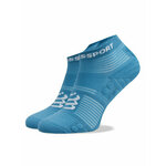 Visoke unisex čarape Compressport Pro Racing V4.0 Run Low XU00047B Niagara Blue/White