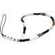 Guess GUSTBCKH Phone Strap Heishi Beads black-white