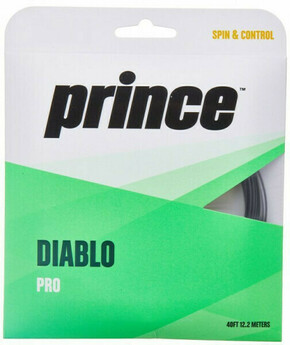 Teniska žica Prince Diablo Pro (12 m) - black